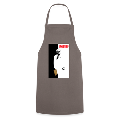 Barefaced - WWN Cooking Apron - grey