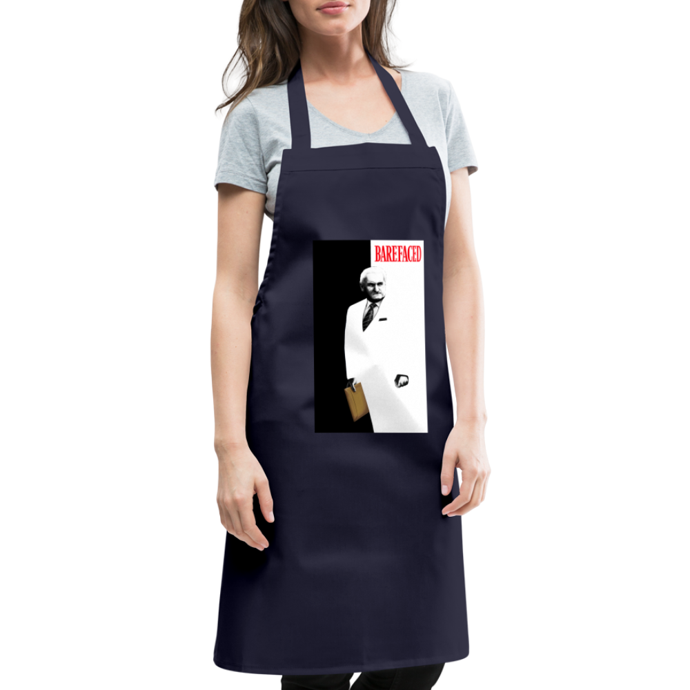 Barefaced - WWN Cooking Apron - navy