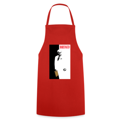 Barefaced - WWN Cooking Apron - red
