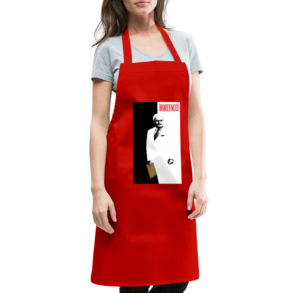 Barefaced - WWN Cooking Apron - red